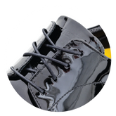 Italian Black Patent Leather