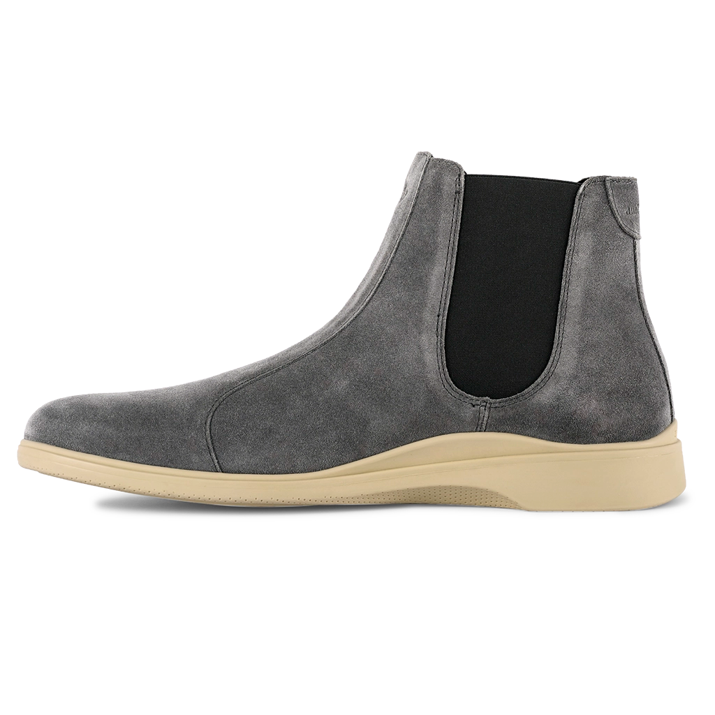 World's Most Comfortable Carbon Grey Chelsea Boot