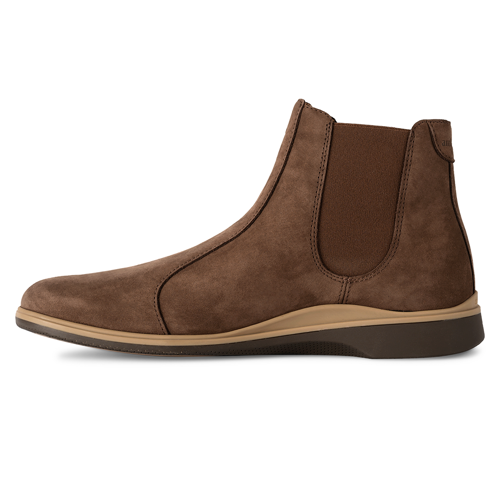 AUBERGE / COCO / ブラウン×ベージュ　SIZE44 World's Most Comfortable Copper Brown Chelsea Boot