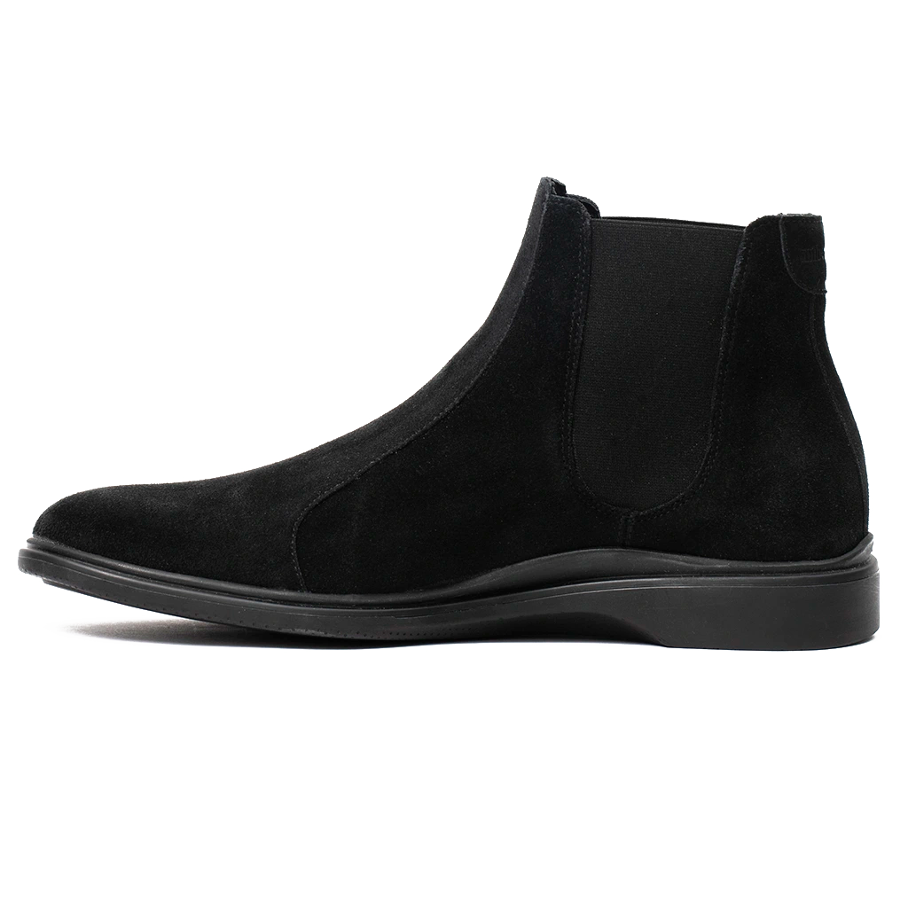 World's Most Comfortable Midnight Suede Chelsea Boot