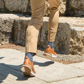 Model running wearing The Hybrid Honey