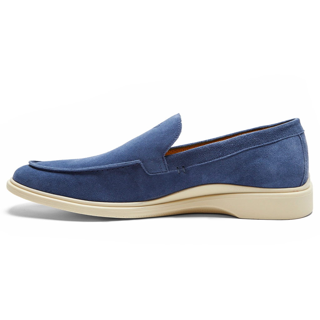 blue dress for baby girl Navy Leather Loafer 8.5 UK / 9.5 US