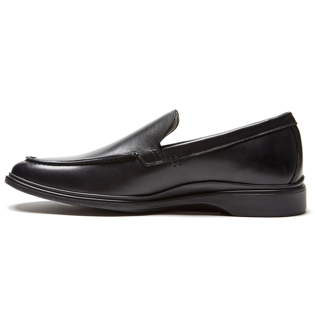 black leather Amberjack The Loafer men\'s slip-on comfort shoes 11.5 Amberjack Slip-On Review: All-Day Comfort In Every Step main image 2