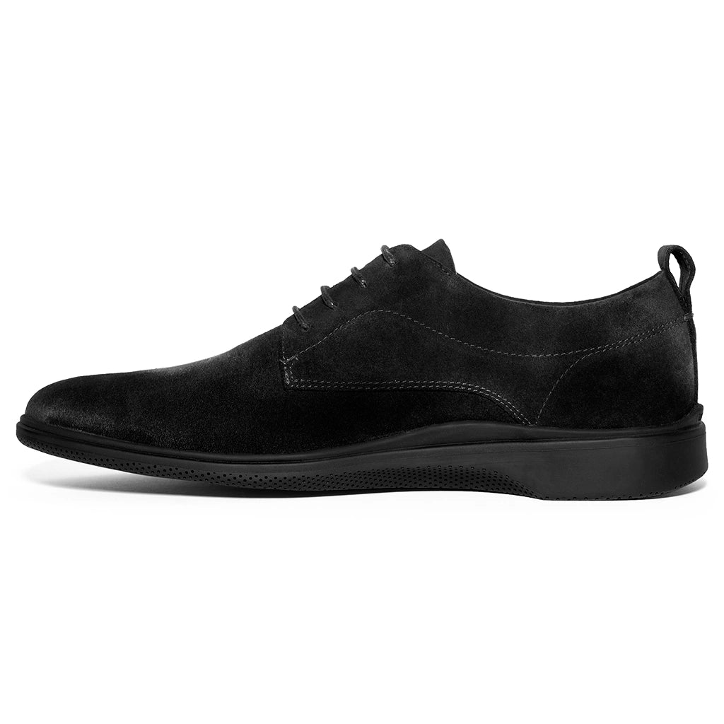 Black suede dress shoes sales