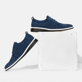 The Original Cobalt navy blue water-repellent italian suede