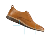The Original Honey Dress Shoe by Amberjack - Product Diagram