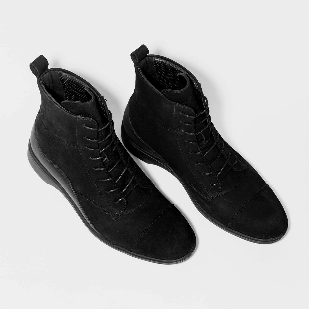 comfortable black dress boots The Boot (Midnight)
