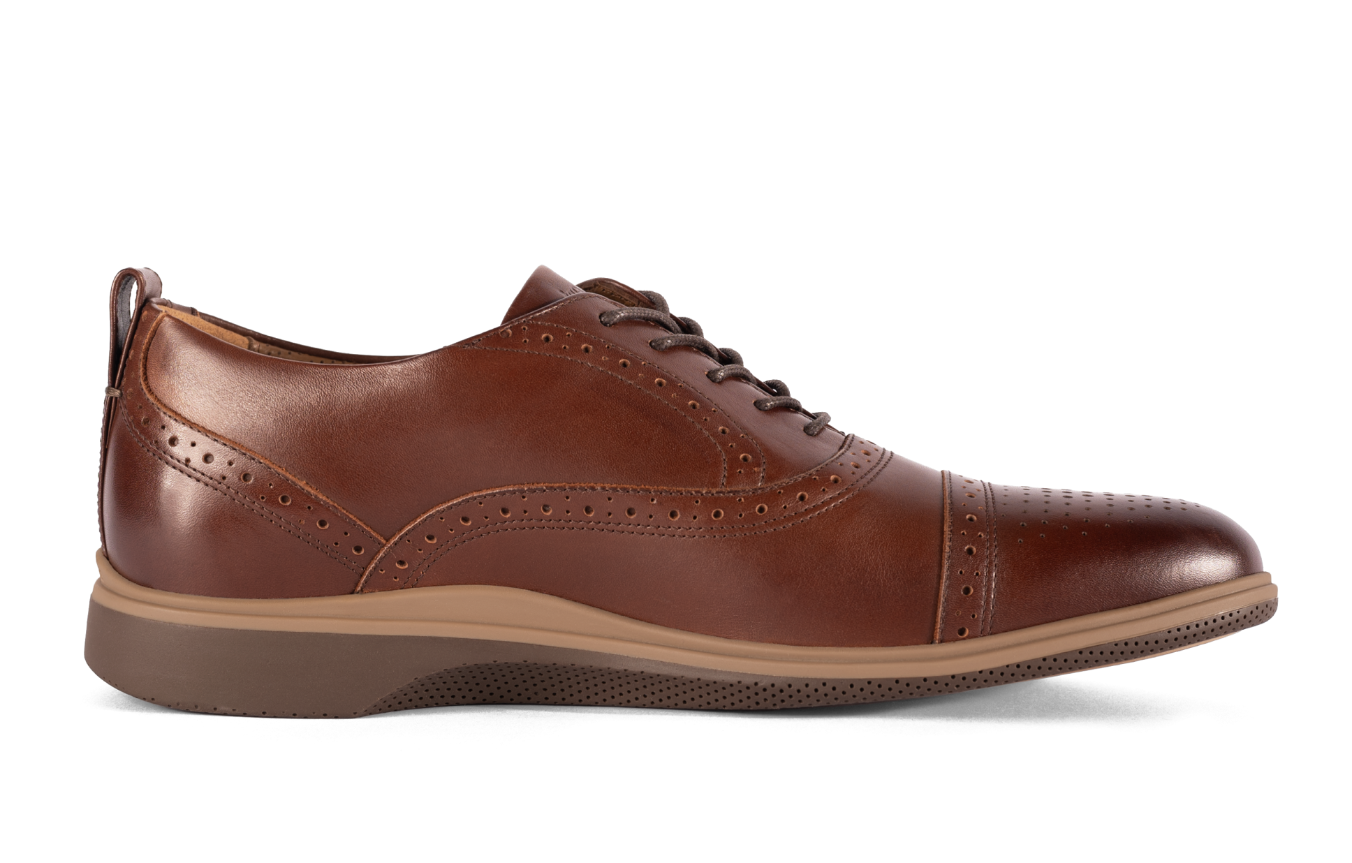 World's Most Advanced Cap-Toe Oxford in Grizzly Brown World's Most Advanced Cap-Toe Oxford in Grizzly Brown