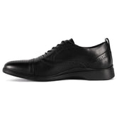 The Cap-Toe in Obsidian Black by Amberjack - Medial View