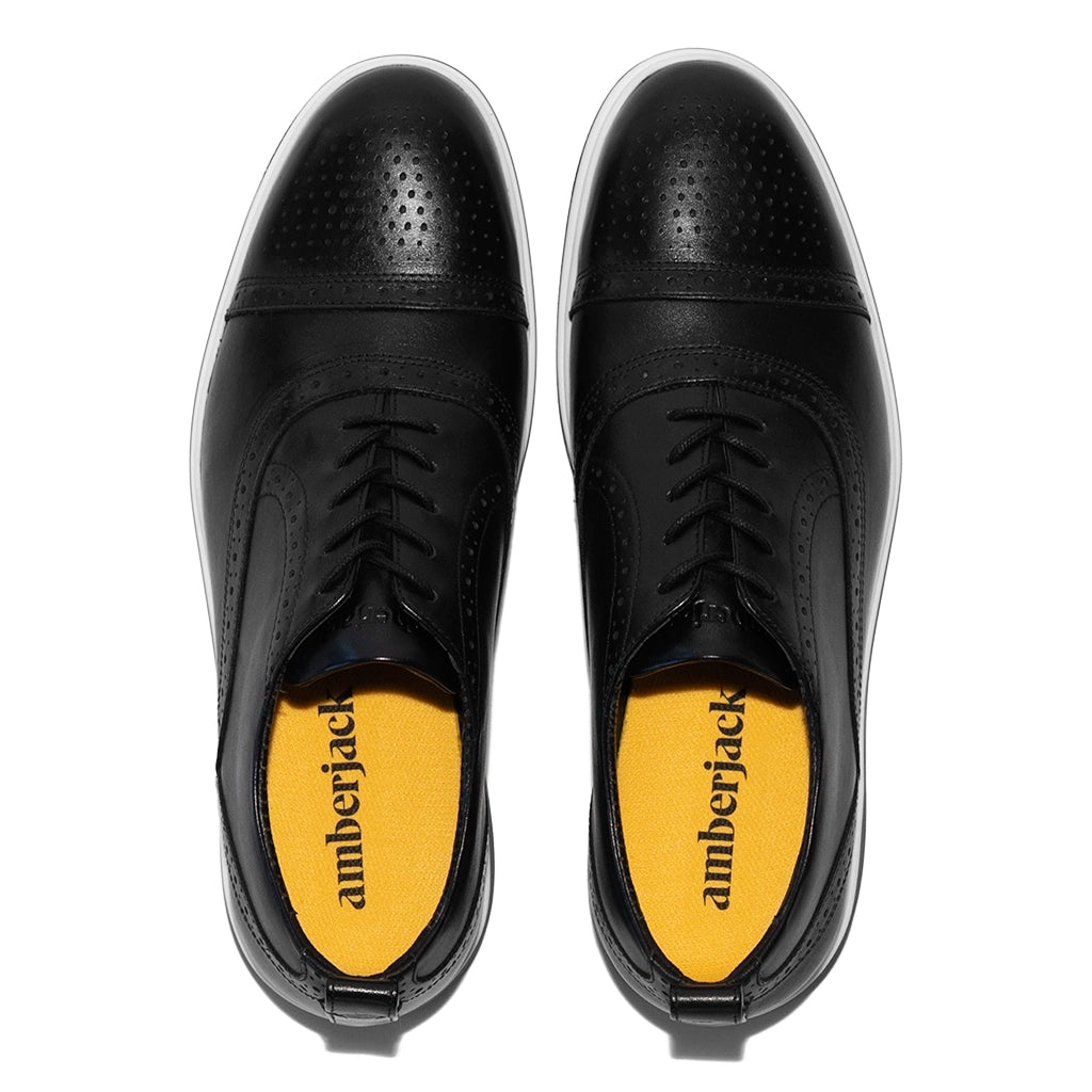World's Most Comfortable Cap-Toe Oxford in Onyx Black World's Most Comfortable Cap-Toe Oxford in Onyx Black