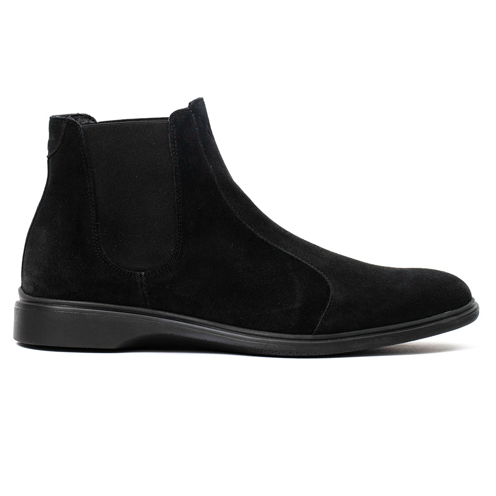 Ladies black suede clearance chelsea boots