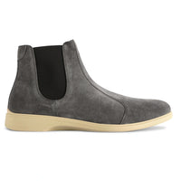【MODERNIF】Bucket Suede Chelsea Boots Mens Taupe Suede Chelsea Boots: SPECTACULAR 014 – Officine