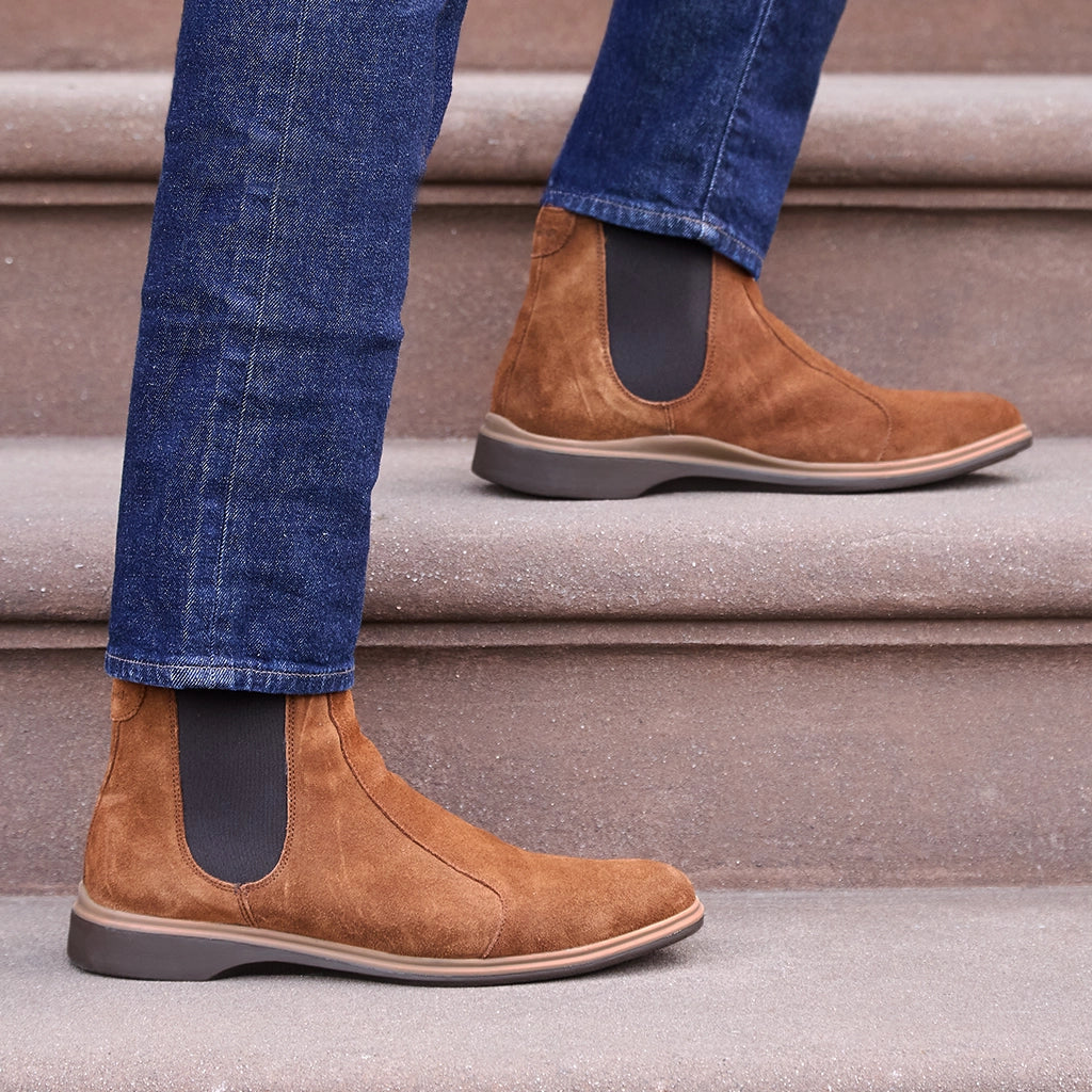 World's Most Comfortable Grizzly Brown Chelsea Boot World's Most Comfortable Grizzly Brown Chelsea Boot