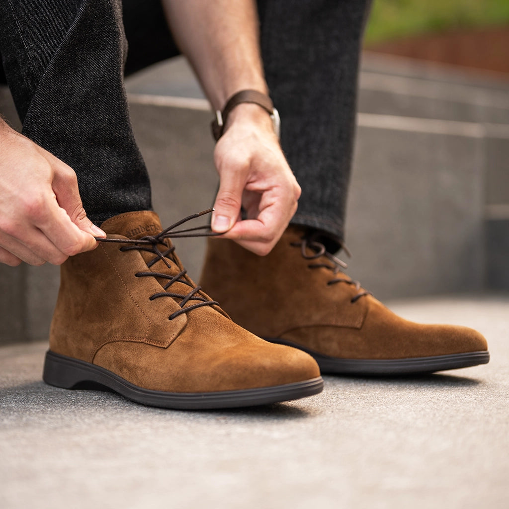 Most comfortable chukka boots for men.