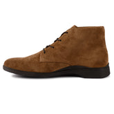 The Chukka Boot by Amberjack in Grizzly - Medial Side View