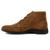 The Chukka Boot by Amberjack in Grizzly - Medial Side View