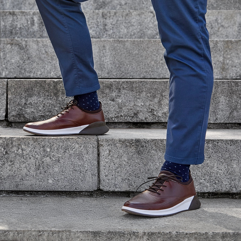 The Hybrid Dress Shoe in Chestnut Brown