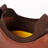 The Hybrid in Chestnut Brown Leather - Seamless Lining