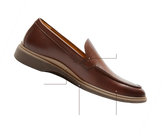 Loafer Chestnut Diagram