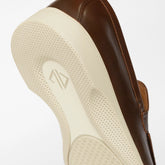 The Loafer in Chestnut & Cream Outsole