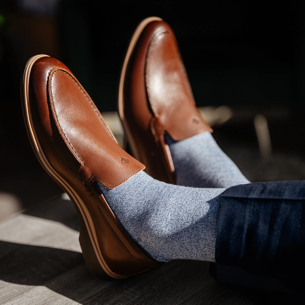 World's Most Comfortable Chestnut Brown Loafer World's Most Comfortable Chestnut Brown Loafer