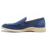The Loafer in Cobalt Blue by Amberjack - Medial View