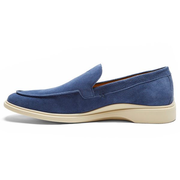 World's Most Comfortable Cobalt Blue Suede Loafer