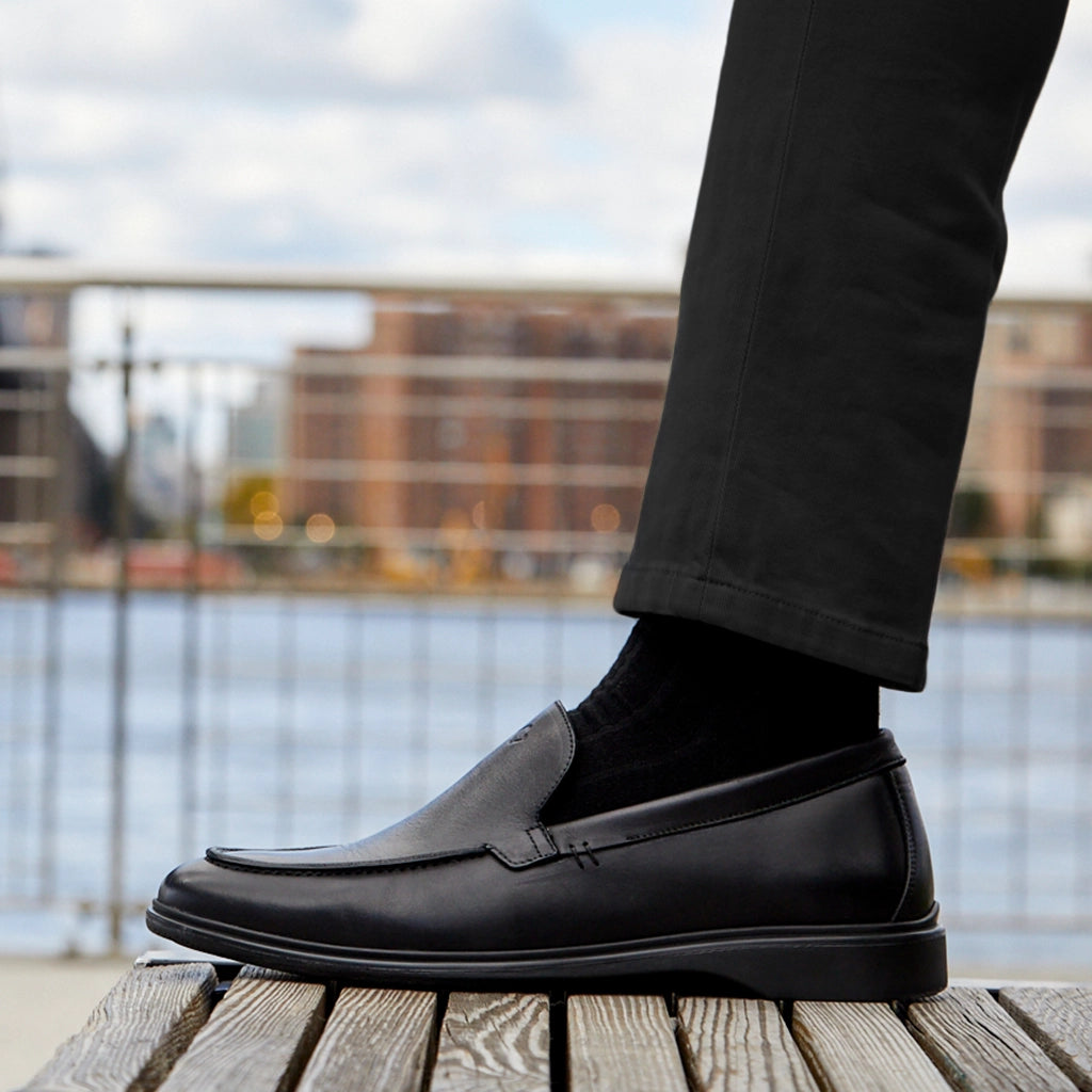 World's Most Comfortable Obsidian Black Loafer World's Most Comfortable Obsidian Black Loafer