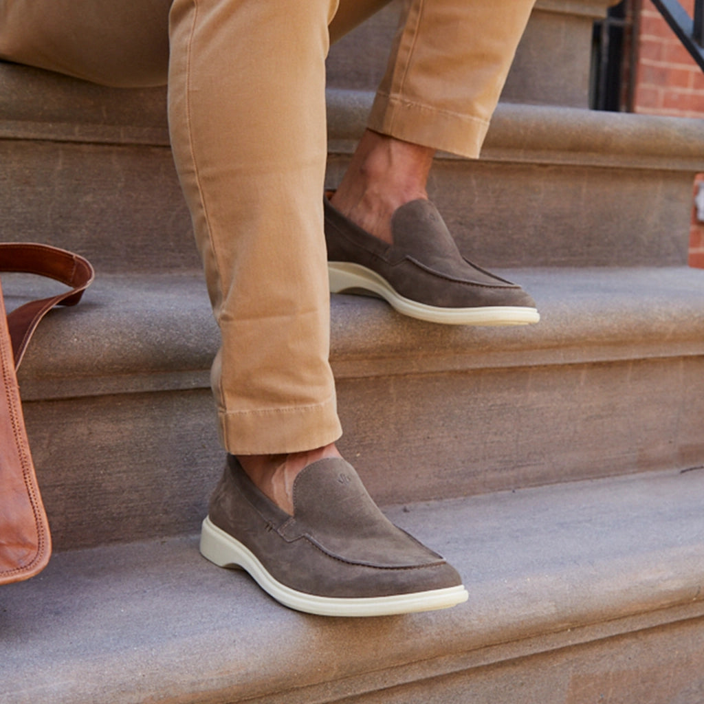 grey dress loafers Grey Dress Loafers for Men