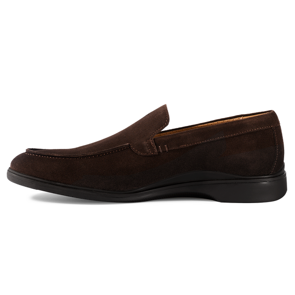 靴 Walnut Shirring Loafer World's Most Comfortable Walnut Loafer