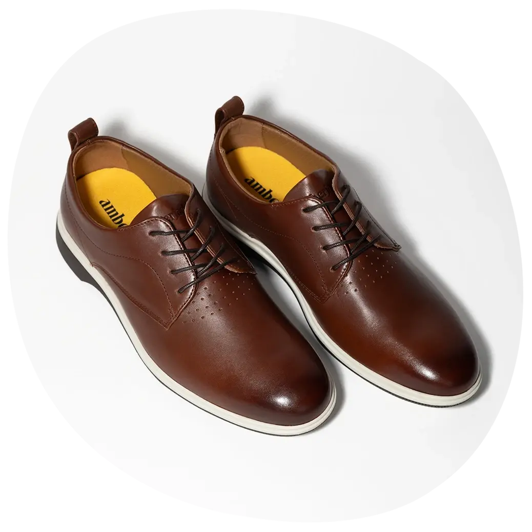 World's Most Comfortable Coffee Brown Dress Shoe