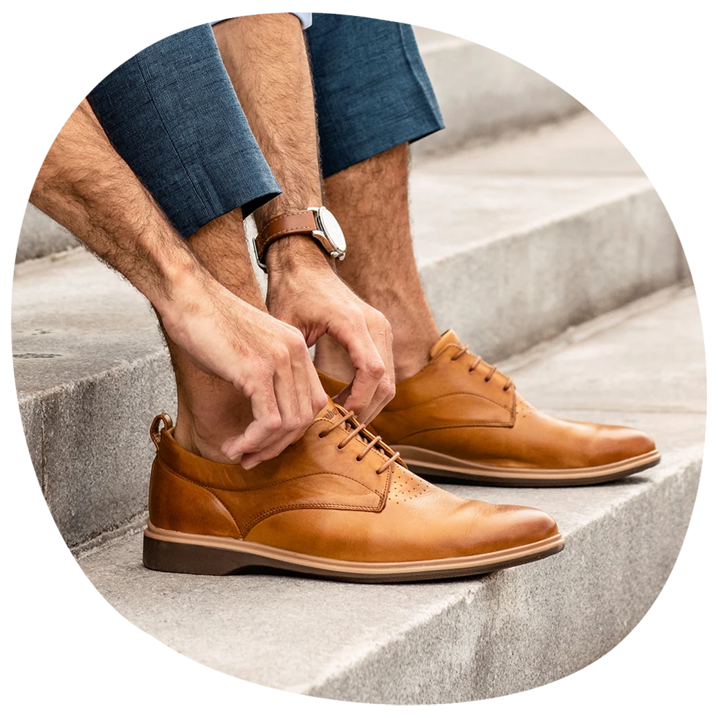 World s Most Comfortable Honey Tan Dress Shoe