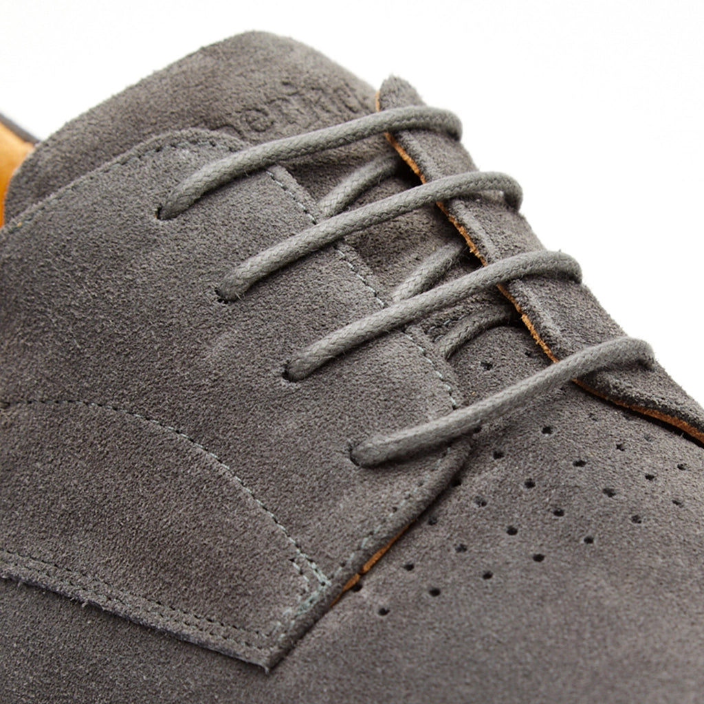 grey dress sneakers Amberjack The Original Carbon Suede Men's Carbon / 10 / M