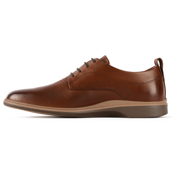 Amberjack Brown Leather Oxford Shoes Amberjack Men main image 2
