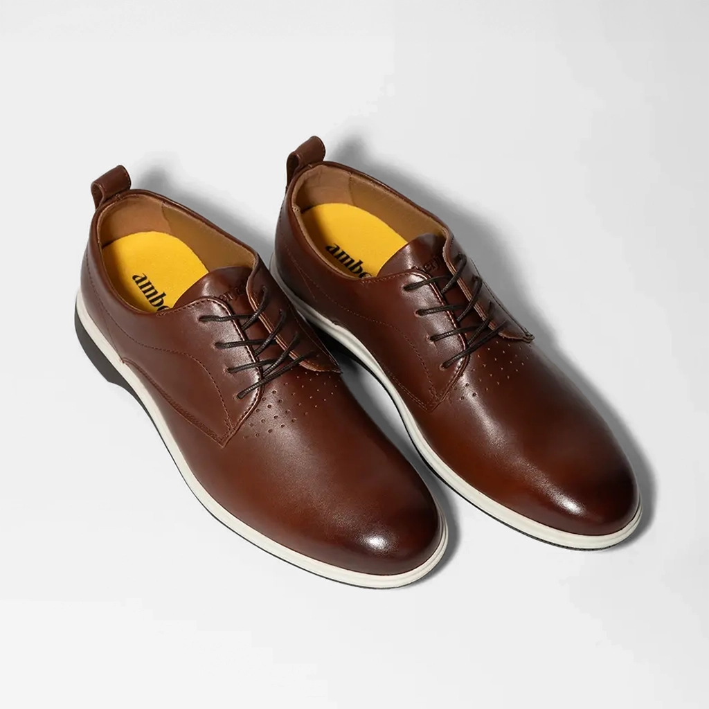 World's Most Comfortable Coffee Brown Dress Shoe World's Most Comfortable Coffee Brown Dress Shoe