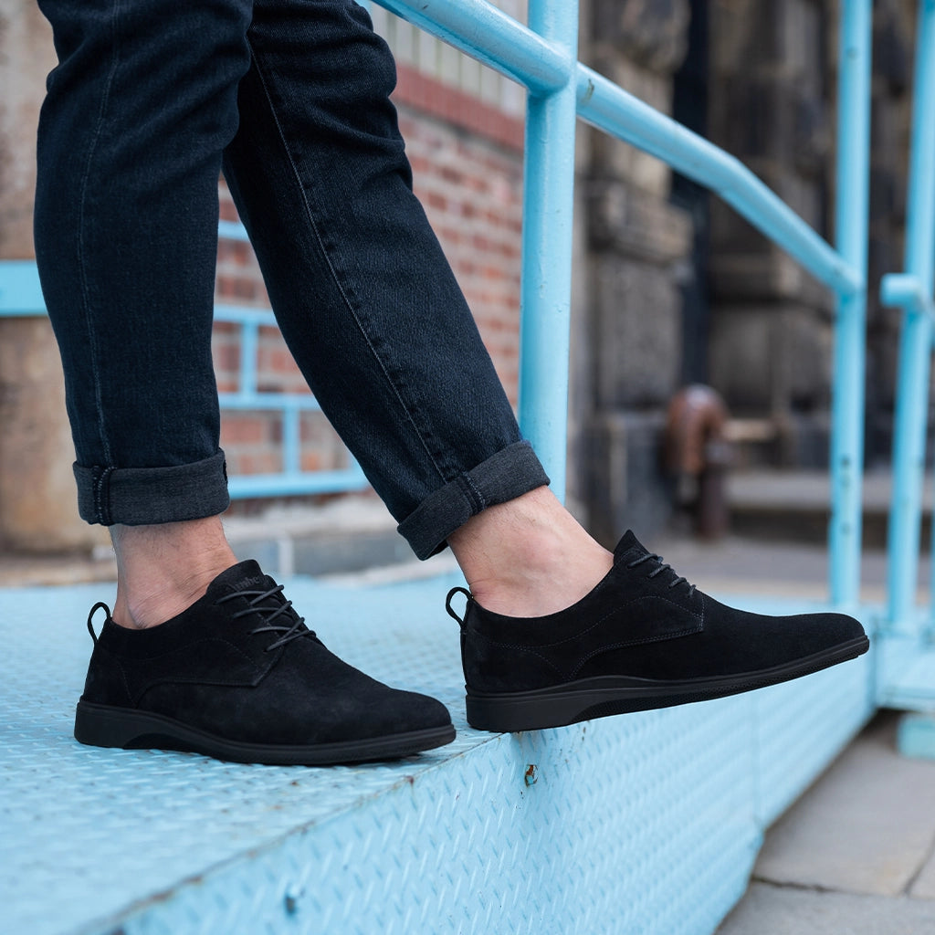 black dress shoes suede How To Wear grade Italian suede sourced from one of the worlds best tanneries Section X Men's Saint Suede