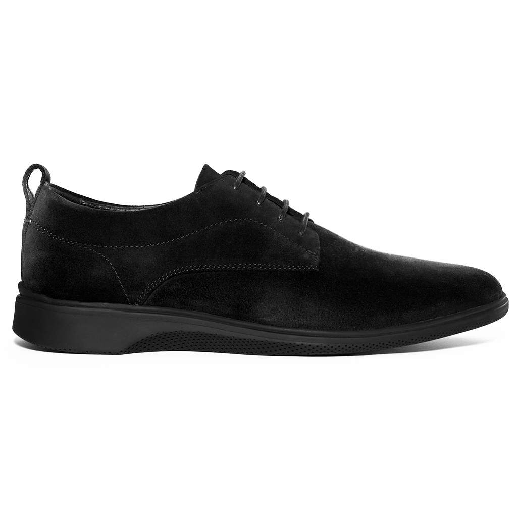 suede dress shoes White Suede Plain Toe 7