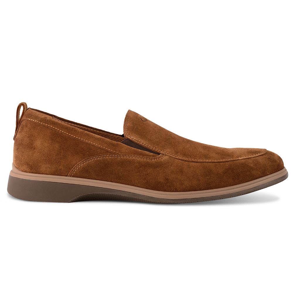 World's Most Comfortable Grizzly Brown Slip-On Dress Shoe, 9.5 / Standard World's Most Comfortable Grizzly Brown Slip-On Dress Shoe, 9.5 / Standard