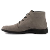 The Chukka Boot by Amberjack in Steel - Medial Side View