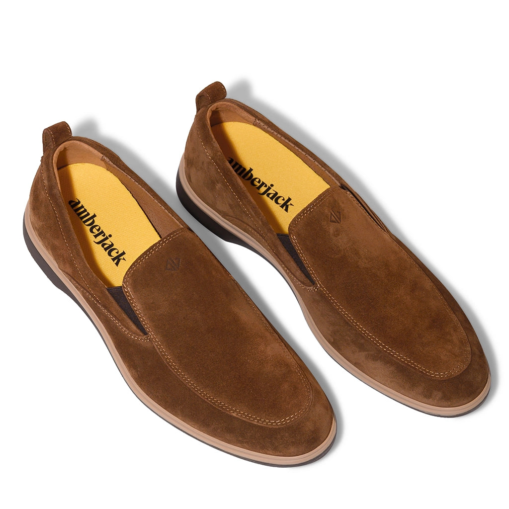 World's Most Comfortable Grizzly Brown Slip-On Dress Shoe, 7 / Standard World's Most Comfortable Grizzly Brown Slip-On Dress Shoe, 7 / Standard
