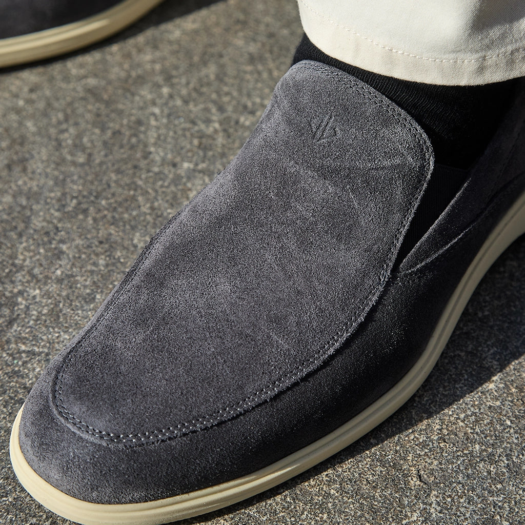 World's Most Comfortable Carbon Grey Slip-On Dress Shoe, 9 / Standard World's Most Comfortable Carbon Grey Slip-On Dress Shoe, 9 / Standard