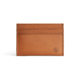 Full-Grain Leather Wallet in Honey front view
