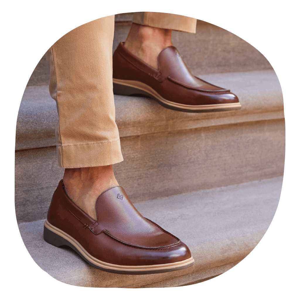 World s Most Comfortable Chestnut Brown Loafer